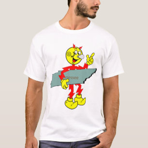 Camiseta Reddy Kilowatt Tennessee muito divertida
