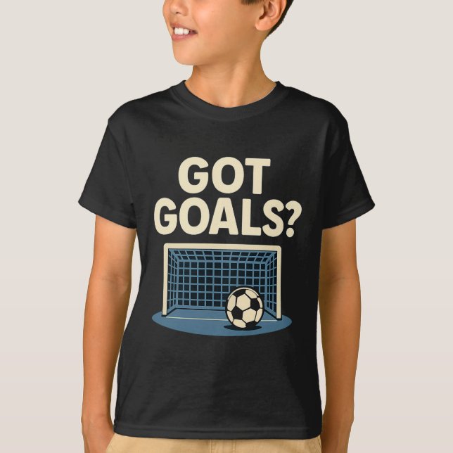 Camiseta Rede de Futebol Novidade para Fã de Esportes com G (Frente)