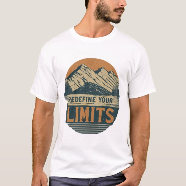 Camiseta Redefina Seus Limites (Frente)