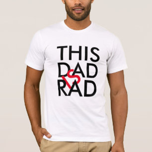 Camiseta Redefinição Legal: Este Pai é Rad - Designer Exclu