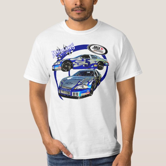 Camiseta Redemoinho azul de competência de Mullins (Frente)