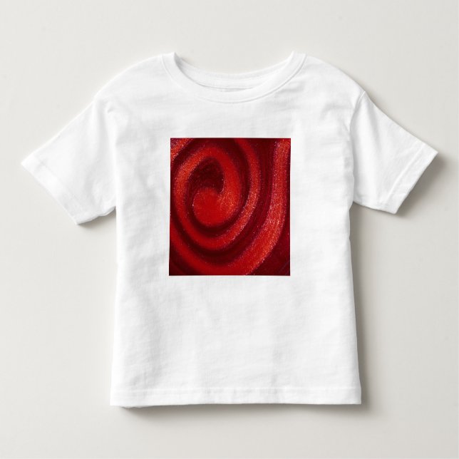 Camiseta Redemoinhos do verniz para as unhas (Frente)
