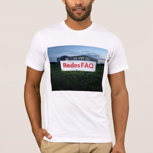 Camiseta Redes FAQ (Frente)