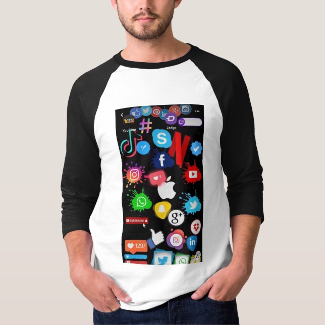 Camiseta Redes sociais (Frente)