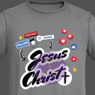Camiseta Redes sociais - Cristão