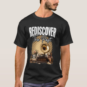 Camiseta Redescobrir o Passado Vendas de Garagem Antigas An