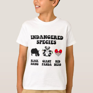Camiseta Redhead engraçado