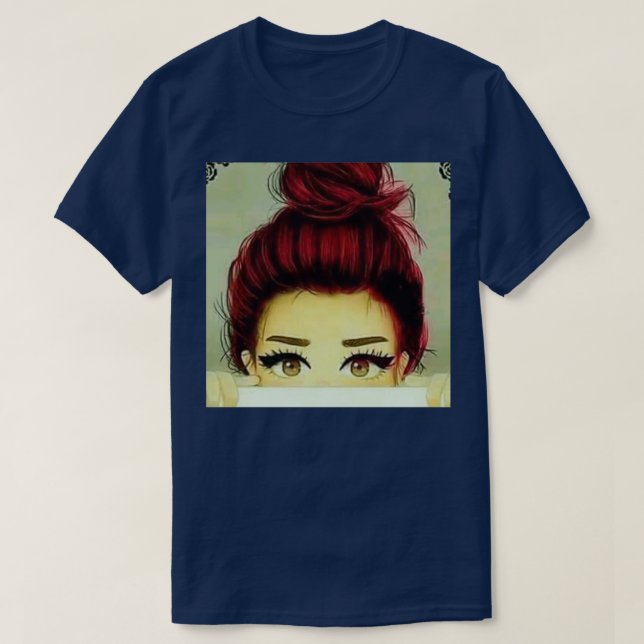 Camiseta Redhead Girl 16 (Frente do Design)