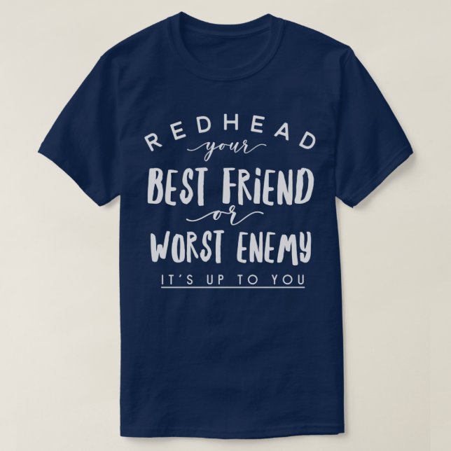 CAMISETA REDHEAD MELHOR AMIGO (Frente do Design)
