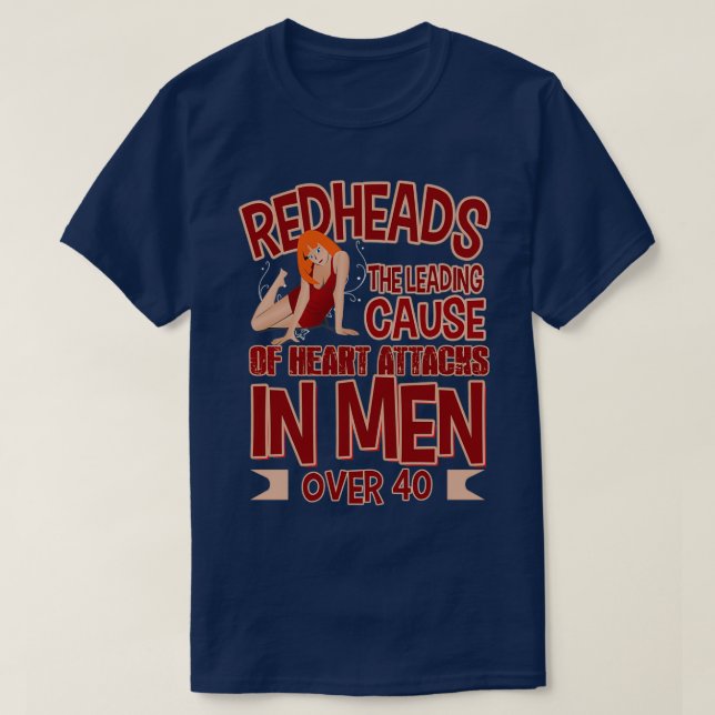 CAMISETA REDHEADS LOVERS (Frente do Design)