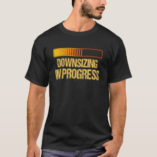 Camiseta Redimensionamento do Workout de Gym em Andamento