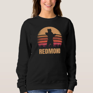 Camiseta Redmond Oregon Vintage Bear Ou Retro Sofrido 80