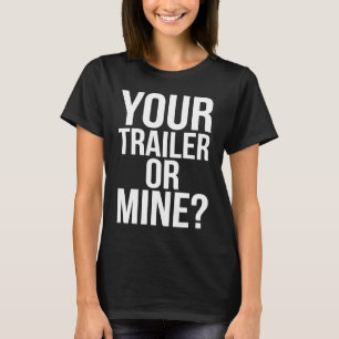 Camiseta Redneck Mobile Home Seu Trailer Ou Minha América