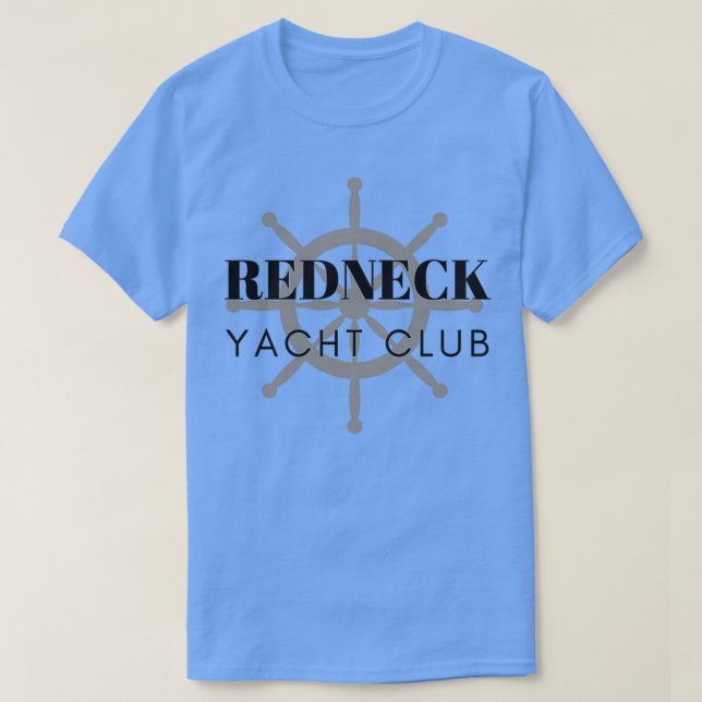 Camiseta Redneck Yacht Club (Frente do Design)