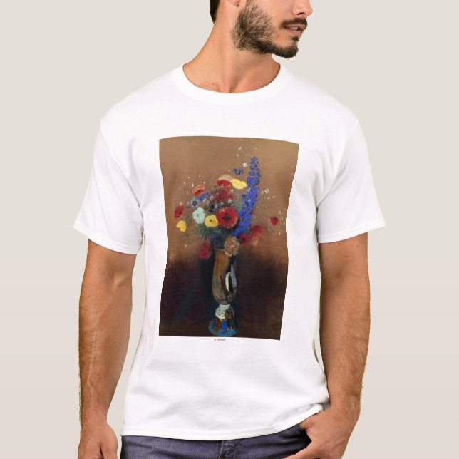 Camiseta Redon: Flores selvagens, C1912 (Frente)