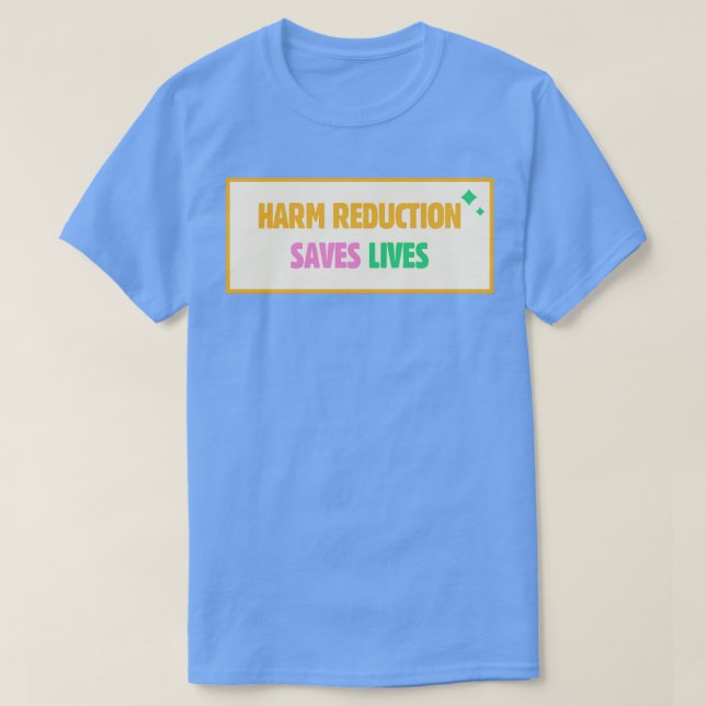 Camiseta Redução de Danos Salva Vidas (Frente do Design)