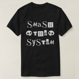 Camiseta Reduza o sistema