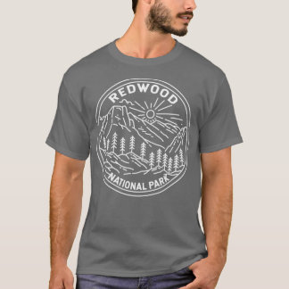 Camiseta Redwood National Park California Monoline