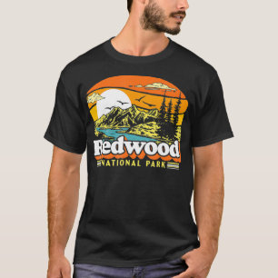 Camiseta Redwood National Park Vintage 80s Retro California