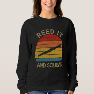 Camiseta Reed It & Squeak Clarinet Player Clarinetist