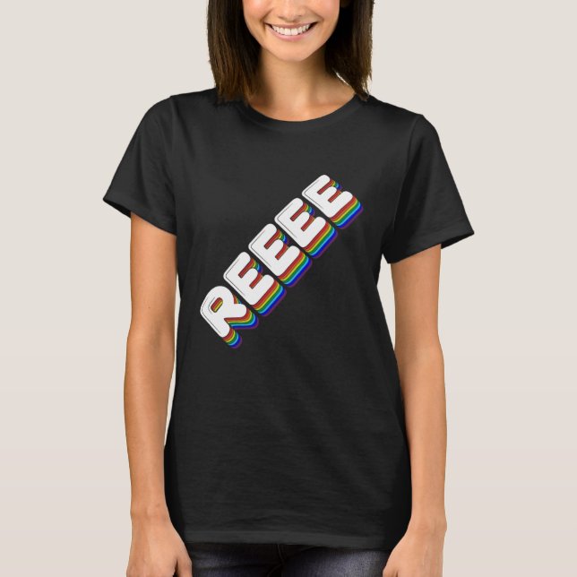 Camiseta REEEE Trending Dank Meme Gamer Noobs Sound Video G (Frente)