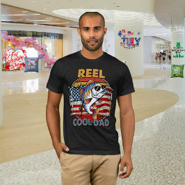 Camiseta "Reel Cool Dad" do Dia dos Pais