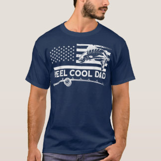 Camiseta Reel Cool Dad Fisherman Fishing1585