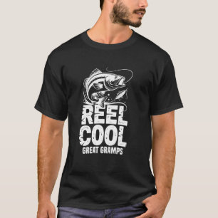 Camiseta Reel Cool Grande Vô Pescaria Avô Dia dos Pais