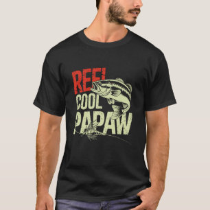 Camiseta Reel Cool Papaw Pesca - Avô Pai Pai Pai Divertido