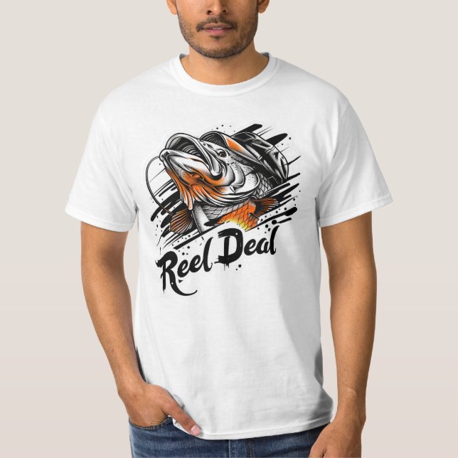 Camiseta Reel Deal-Mens Tee (Frente)