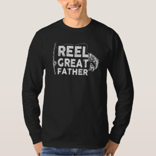Camiseta Reel Excelente Padre De Pesca Pai Ou Pescador Gran