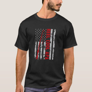 Camiseta Reel Legal Apa Fisheries Day USA flag presente F