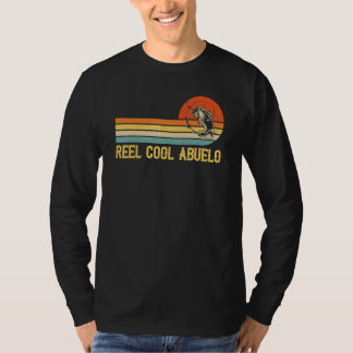 Camiseta Reel Legal Avô Pescaria Homem Peixe Vintage