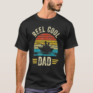 Camiseta Reel Legal Dia de os pais Pescador Pesca Vinta
