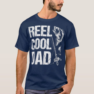 Camiseta Reel Legal Dia de os pais Pescador Pesca Vintag