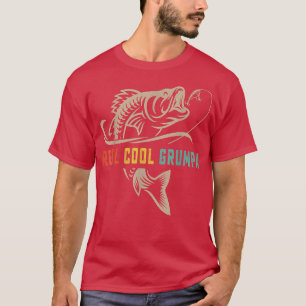 Camiseta Reel Legal Grumpa Pesca Vintage Retro Gift Pai