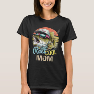 Camiseta Reel Legal Mãe Engraçado Cotas De Pesca Para Tio M