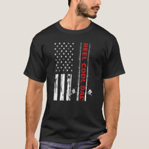 Camiseta Reel Legal Pai Pesca Rod Fish Pescador Usa Ameri
