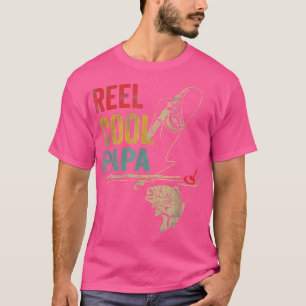 Camiseta Reel Legal Pai Vintage Dia de os pais Pesca Funny