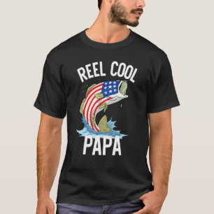 Camiseta Reel Legal Papa Dia de os pais de pesca Piada amer