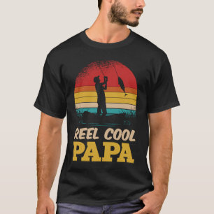 Camiseta Reel Legal Papa Funny Pai Pescador Pun Pesca