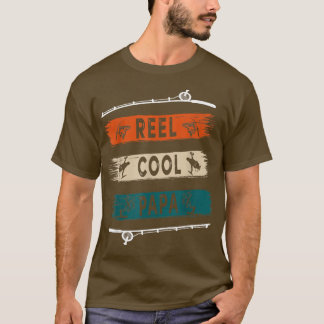 Camiseta Reel Legal Papa Pescador Engraçado Chá de Pesca