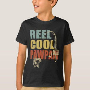 Camiseta Reel Legal Pawpaw Engraçado Pescador Vintage Pesca
