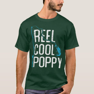 Camiseta Reel legal Poppy Dia de os pais de pesca Presente 