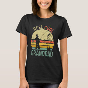 Camiseta Reel Legal Vovô Pesca Dia de os pais Fishe