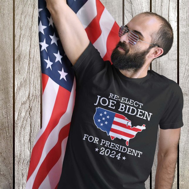 Camiseta Reeleger Joe Biden Para Presidente (Criador carregado)