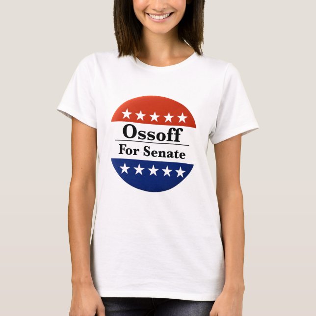 Camiseta Reeleger Jon Ossoff, Senador da Geórgia, em 2026 (Frente)