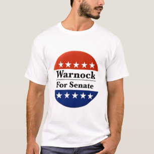 Camiseta Reeleger Raphael Warnock para o Senado dos EUA 202
