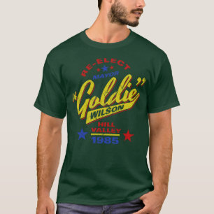Camiseta Reeleita o prefeito Goldie Wilson