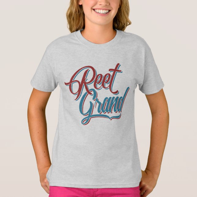 Camiseta Reet Grand Yorkshire Norte Inglês Dialeto (Frente)